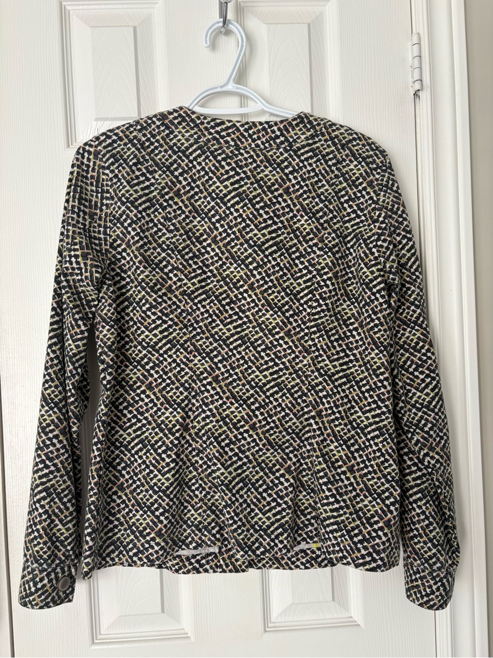 CAbi Multi-Color Patterned Zip Jacket - Picture 3 of 4